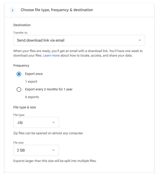 process of data donation study
