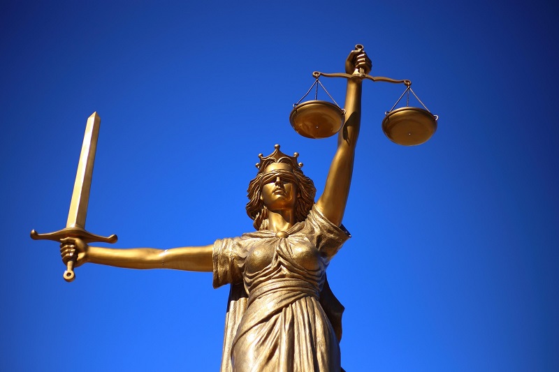 Image of the Lady of Justice